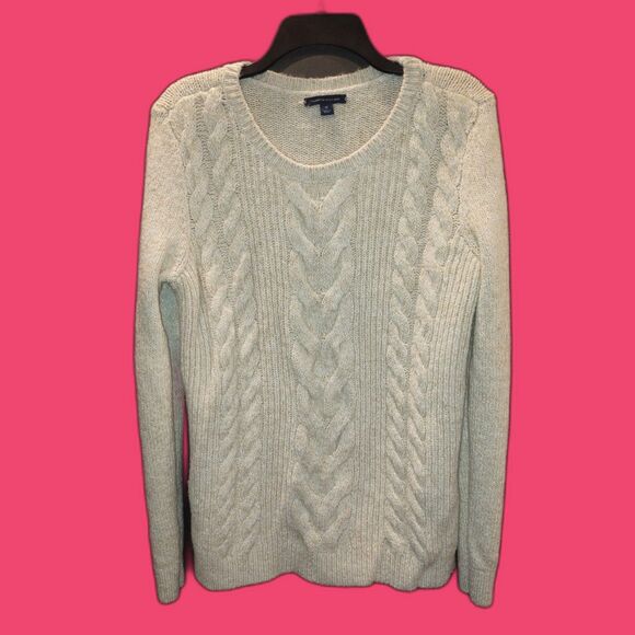 Tommy Hilfiger Cream Colored Sweater Size Medium - Picture 1 of 11